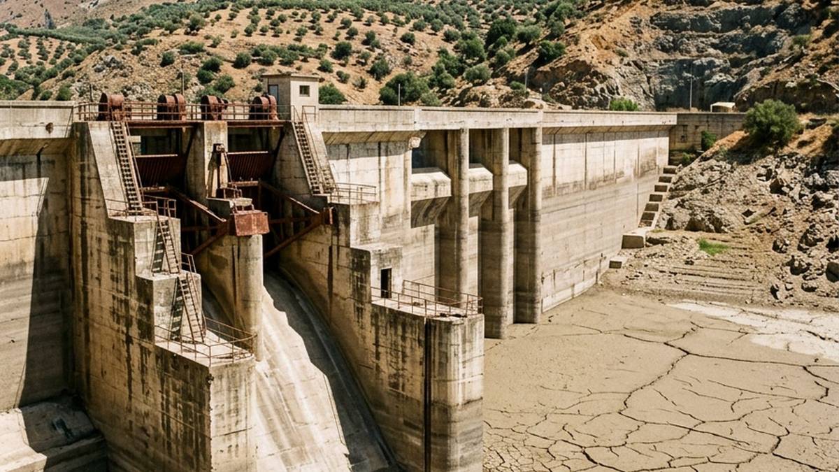 Ενδεικτική εικόνα έργων υποδομής. Δημιουργήθηκε με AI.