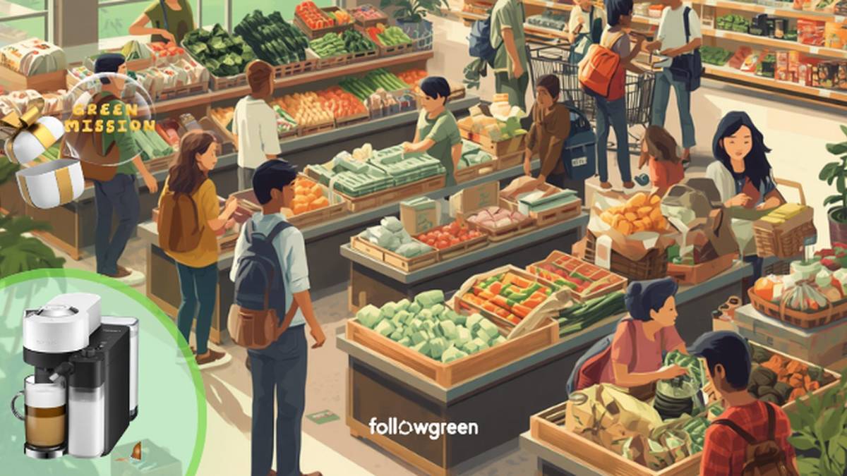 Γραφιστικό της πλατφόρμας Followgreen για τη μηνιαία «Πράσινη Αποστολή» του Δήμου Σύρου-Ερμούπολης.