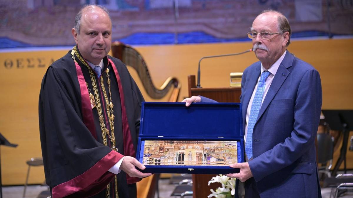 Από τον εορτασμό της 26ης Οκτωβρίου στην Αίθουσα Τελετών του ΑΠΘ