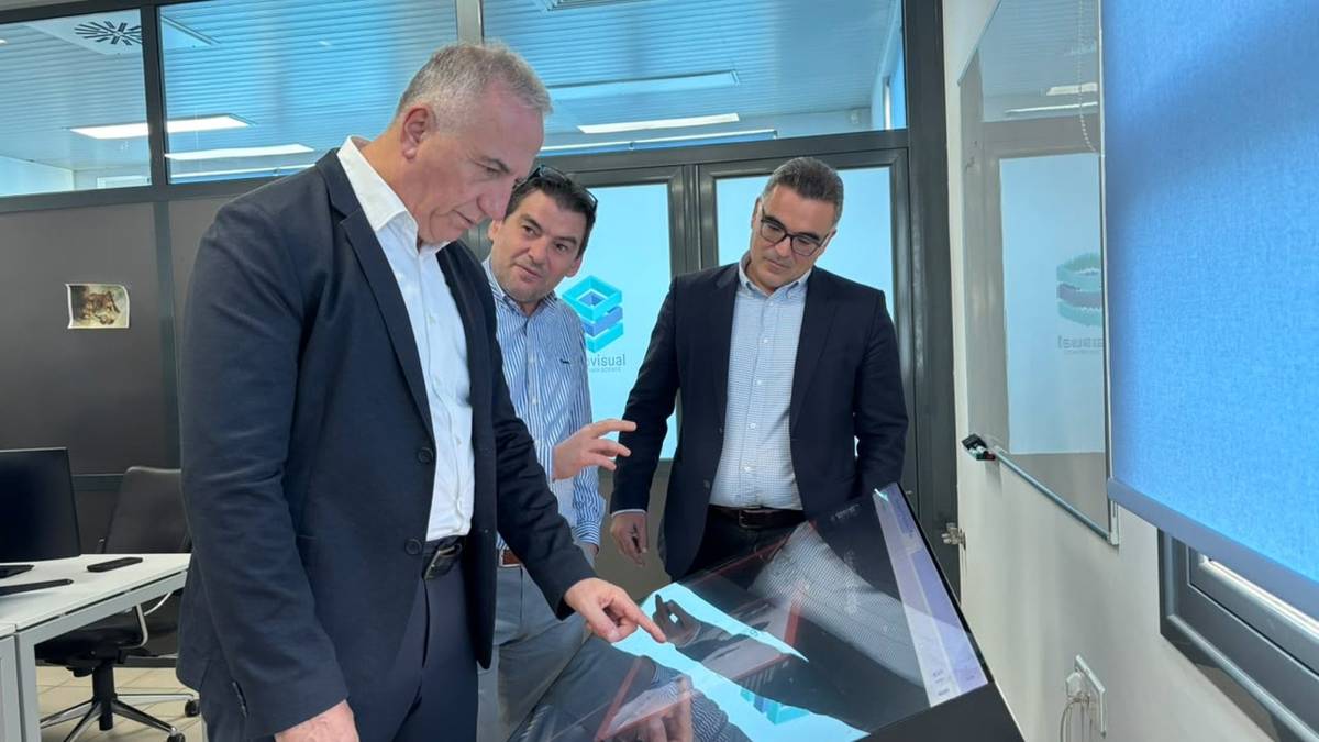 Από την επίσκεψη του υφυπουργού Ανάπτυξης Σταύρου Καλαφάτη στα Ιωάννινα, 29 Οκτωβρίου 2026