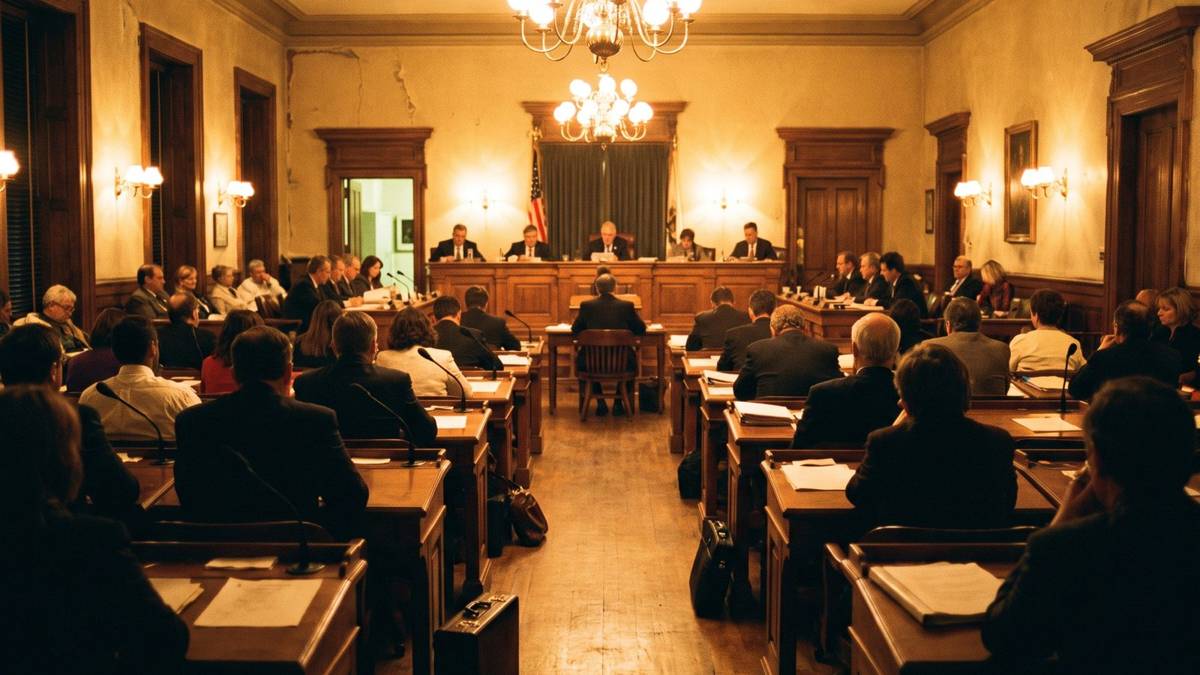 Ενδεικτική εικόνα θεσμικού χώρου. Δημιουργήθηκε με AI.