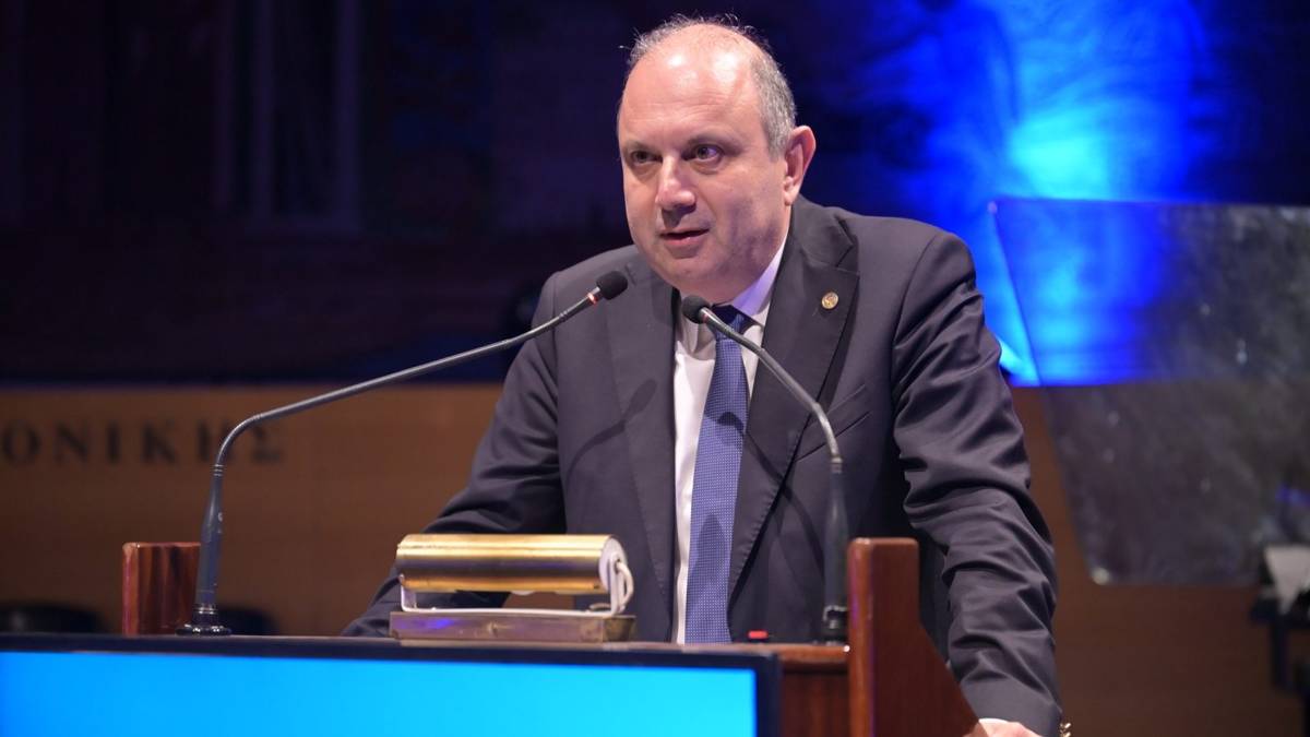 Από την επετειακή εκδήλωση για τα 100 χρόνια της Στρατιωτικής Ιατρικής Σχολής στο ΑΠΘ