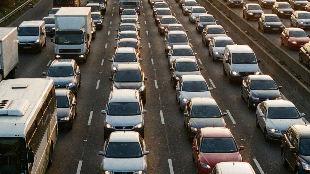 Ενδεικτική εικόνα οδικού δικτύου. Δημιουργήθηκε με AI.