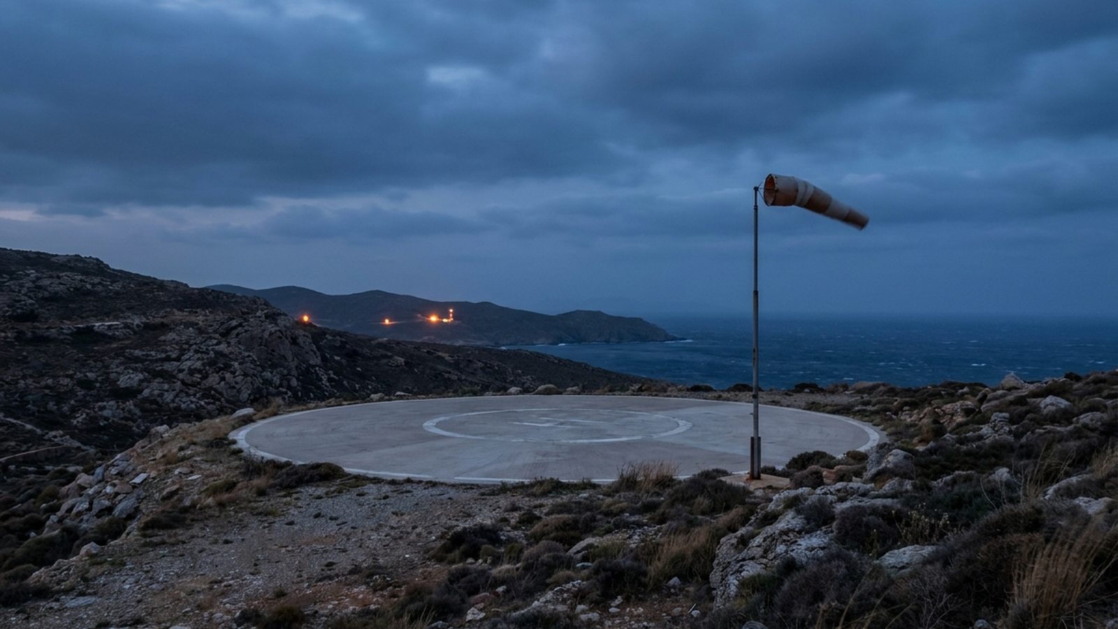 Μικρό ελικοδρόμιο σε άγονη περιοχή. Ενδεικτική εικόνα.