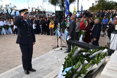 Εορτασμός της 28ης Οκτωβρίου στην Αίγινα — φωτογραφία 14 από 27