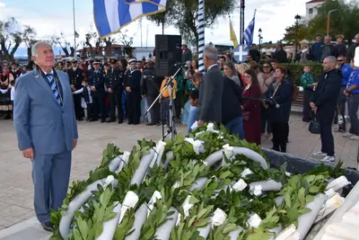 Εορτασμός της 28ης Οκτωβρίου στην Αίγινα — φωτογραφία 17 από 27