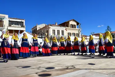 Εορτασμός της 28ης Οκτωβρίου στην Αίγινα — φωτογραφία 24 από 27