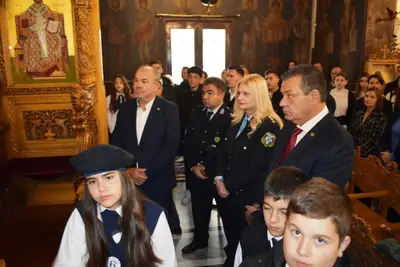 Δοξολογία για την 28η Οκτωβρίου στα Άνω Λιόσια — φωτογραφία 3 από 29