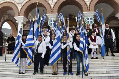 Δοξολογία για την 28η Οκτωβρίου στα Άνω Λιόσια — φωτογραφία 5 από 29