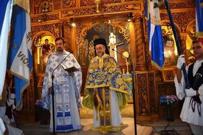 Δοξολογία για την 28η Οκτωβρίου στα Άνω Λιόσια — φωτογραφία 10 από 29