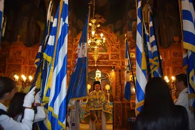 Δοξολογία για την 28η Οκτωβρίου στα Άνω Λιόσια — φωτογραφία 11 από 29
