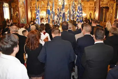 Δοξολογία για την 28η Οκτωβρίου στα Άνω Λιόσια — φωτογραφία 16 από 29