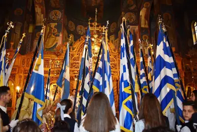 Δοξολογία για την 28η Οκτωβρίου στα Άνω Λιόσια — φωτογραφία 19 από 29