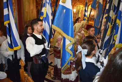 Δοξολογία για την 28η Οκτωβρίου στα Άνω Λιόσια — φωτογραφία 20 από 29