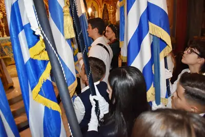 Δοξολογία για την 28η Οκτωβρίου στα Άνω Λιόσια — φωτογραφία 21 από 29