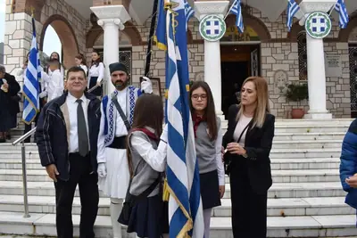 Δοξολογία για την 28η Οκτωβρίου στα Άνω Λιόσια — φωτογραφία 28 από 29