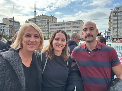 Κινητοποίηση λιμενεργατών στον Πειραιά — φωτογραφία 6 από 6