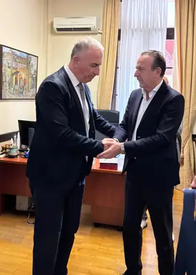 Επίσκεψη του υφυπουργού Ανάπτυξης Σ. Καλαφάτη στα Ιωάννινα — φωτογραφία 4 από 5