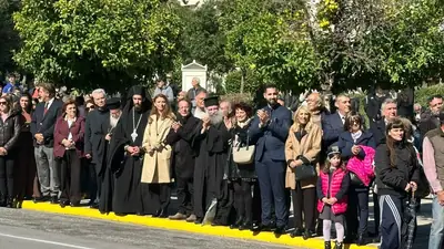 Εορτασμοί και παρέλαση της 28ης Οκτωβρίου στο Κερατσίνι-Δραπετσώνα — φωτογραφία 6 από 41