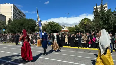 Εορτασμοί και παρέλαση της 28ης Οκτωβρίου στο Κερατσίνι-Δραπετσώνα — φωτογραφία 19 από 41