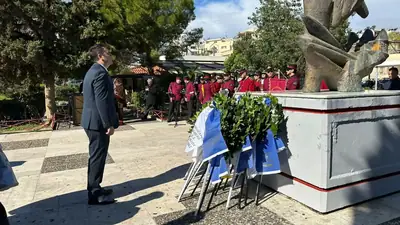 Εορτασμοί και παρέλαση της 28ης Οκτωβρίου στο Κερατσίνι-Δραπετσώνα — φωτογραφία 26 από 41