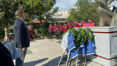 Εορτασμοί και παρέλαση της 28ης Οκτωβρίου στο Κερατσίνι-Δραπετσώνα — φωτογραφία 28 από 41