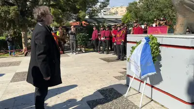 Εορτασμοί και παρέλαση της 28ης Οκτωβρίου στο Κερατσίνι-Δραπετσώνα — φωτογραφία 30 από 41