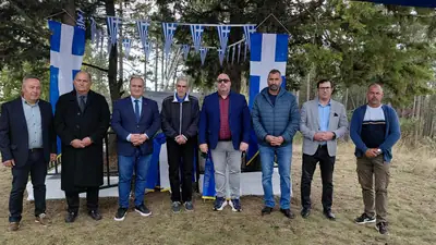 Η εκδήλωση μνήμης του Δήμου Κιλκίς για τα Μαρτυρικά Χωριά του ανατολικού Κιλκίς στο Μνημείο Πεσόντων — φωτογραφία 5 από 21