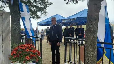Η εκδήλωση μνήμης του Δήμου Κιλκίς για τα Μαρτυρικά Χωριά του ανατολικού Κιλκίς στο Μνημείο Πεσόντων — φωτογραφία 10 από 21