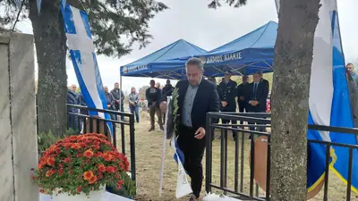 Η εκδήλωση μνήμης του Δήμου Κιλκίς για τα Μαρτυρικά Χωριά του ανατολικού Κιλκίς στο Μνημείο Πεσόντων — φωτογραφία 12 από 21