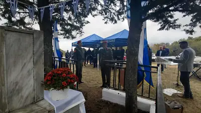 Η εκδήλωση μνήμης του Δήμου Κιλκίς για τα Μαρτυρικά Χωριά του ανατολικού Κιλκίς στο Μνημείο Πεσόντων — φωτογραφία 13 από 21