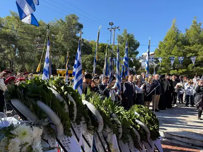 Εκδηλώσεις 28ης Οκτωβρίου στη Λυκόβρυση-Πεύκη — φωτογραφία 2 από 7