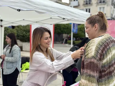 Δράση για τον καρκίνο του μαστού στο Μεσολόγγι — φωτογραφία 4 από 10