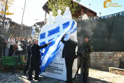 Ρητίνη Πιερίας: εκδηλώσεις μνήμης για το Τάγμα Κρητών Εθελοντών — φωτογραφία 3 από 6