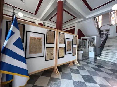Υλικό για την έκθεση για τον Τύπο του '40, Θεσσαλονίκη — φωτογραφία 1 από 5